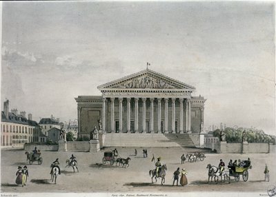 Die Abgeordnetenkammer, Paris von Bernhard Schmidt